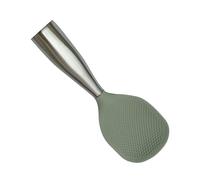 Cucchiaio per Riso - in Silicone per Rice Cooker in Posizione Eretta | Mestolo da Cucina Resistente al Calore per Verdure Insalata Purè di Patate | Per Campeggio E