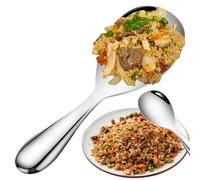 Cucchiaio Per Riso - Per Servire Il Cibo, Attrezzo Per Il Trasferimento Della Cottura | Rivestimento Liscio Stabilità Termica Distribuzione Dei Pasti Elaborazione Architettura Configurazione P