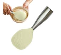 Cucchiaio per riso | Spatola riso in silicone antiaderente in piedi | Accessorio da cucina antiscivolo per purea di verdure, zuppa, cottura sul piano di lavoro, batteria da cucina