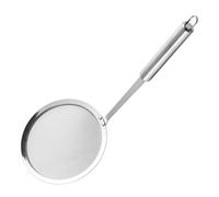 Cucchiaio per schiumarola, in acciaio inox, resistente alla ruggine, mestolo portatile, schiumarola a rete ultrafine, setaccio scolapasta per succhi