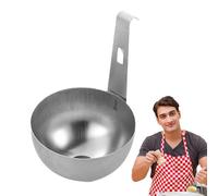 Cucchiaio per uova in camicia in acciaio inossidabile | per cuocere le uova antiaderente | Macchina per uo va in camicia facile da pulire per cucinare e colazione