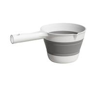 Cucchiaio pieghevole per acqua - Cucchiaio | Impugnatura ergonomica 27 x 16 cm, design a prova di fuoriuscite, per cucinare, doccia, preparazione dei pasti, campeggio, giardinaggio