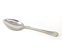 Cucchiaio Riso Legumi in Sheffield Placcato Argento cod.515112PA cm 28,5x7 by Varotto & Co.