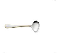 Cucchiaio salsa Impero oro, acciaio 18-10, oro 24 carati lucido, spessore 2.5 mm, lunghezza 180 mm cromo