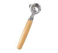 Cucchiaio Sbucciacactus - Rimozione Spine Cactus con Manico in Legno - Utensile Manuale Ergonomico Per Cucina Pasta Verdure Ristorante