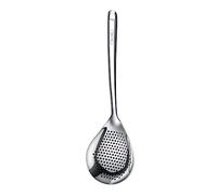 Cucchiaio scanalato in acciaio inox 304 da sci mmer durevole per friggere cottura Scooping piccolo
