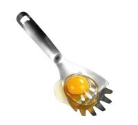 Cucchiaio scanalato in acciaio , separatore per uova, schiacciapatate | Cucchiaio da cucina scanalato in acciaio inox 430, funziona come separatore di uova, schiacciapatate e aglio e apribottiglie