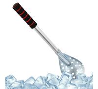Cucchiaio skimmer per la pesca sul ghiaccio - Pala per pesci ghiacciati, 17,3 pollici, attrezzatura per la pesca sul ghiaccio, pala forata, strumento per la pesca del ghiaccio