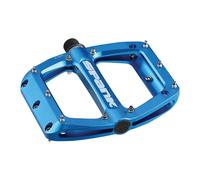 Cucchiaio Spank 110 Pedali - Piattaforma, Alluminio, 9/16", Larghezza 110mm, Blu