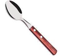 Cucchiaio tavola inox legno rosso Tramontina Polywood set 6 pz
