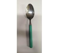 CUCCHIAIO TAVOLA MINESTRA BRODO MATISSE PINTI INOX 18/10 MANICO BLU O VERDE