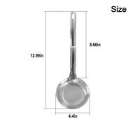 Cucchiaio trappola grasso comoda impugnatura oltre 6000 fori filtro sottili resi