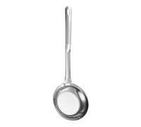 Cucchiaio versatile in acciaio inossidabile scanalato utensile da cucina a lunga durata Cucchiaio per schiumarola in metallo per uso ristorante utensili da cucina