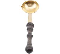 Cucchiaio vintage con manico in legno per zuppa e riso per cucina da pranzoBello e attraente