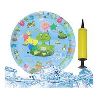 Cuccia ad Acqua per Animali - Tappetino Riempito con Acqua per Gatti,Base Refrigerante Antigoccia Gonfiabile con Pompa | Per Animali Domestici Per La Casa E Per Il Gioco