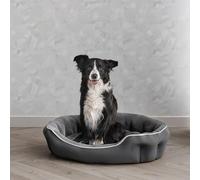 Cuccia "COCCOLE", per cani e gatti, Grigio chiaro, 75x65x20 cm