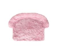 Record - Cuccia Batuffolo per cani e gatti in soffice peluche per il divano. Lettino per animali con base antiscivolo e impermeabile. Cuscino da divano per animali domestici 76 x 76 x13h, colore Rosa