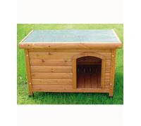 Cuccia da esterno in legno con piedini regolabili modello Shelter per cani Croci