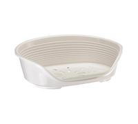 CUCCIA DA INTERNO PER CANI E GATTI "SIESTA DELUXE 2" BIANCO, 49X36X17,5 CM - ...