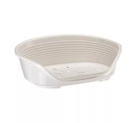 CUCCIA DA INTERNO PER CANI E GATTI "SIESTA DELUXE 6" BIANCO, 70,5X52X23,5 CM ...