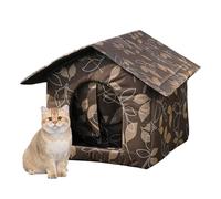 Cuccia Gatto Esterno Inverno, Casetta Per Animali Domestici All'aperto, Casa Per Gatti Randagi Per Esterni/Interni