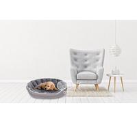 CUCCIA IMBOTTITA PER CANI E GATTI COCCOLE GRIGIO