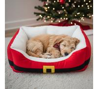 Cuccia natalizia Babbo Natale Super Soft Record 60 x 45 x 15 cm - Cucce per cani - 1° ORDINE? scegli lo sconto BZR5 / BZR20 + 200 punti fedeltà