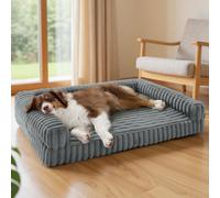 Cuccia Ortopedica per Cani Grandi 89x64x18cm Letto Ortopedico in Memory Foam con