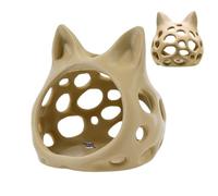 Cuccia per acquario e nascondiglio, a forma di testa di gatto, stampa 3D | Cuccia decorativa per acquario, per soggiorno, camera da letto, ufficio, hotel, ristorante, negozio di zoo, caffetteria