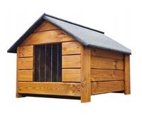 Cuccia per Cane Resistente Alle Intemperie Casa Cani All'Inverno Isolato Legno
