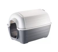 CUCCIA PER CANI DA ESTERNO FERPLAST "KENNY 03" IN RESINA GRIGIO 60X89X60 CM