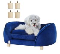 Cuccia per cani da interno cane sfoderatile taglia media cuscino forma sofà blu