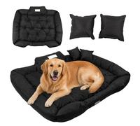 Cuccia per Cani Divanetto per Cani 115x95 cm Nero GreenBlue