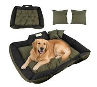 Cuccia per Cani Divanetto per Cani 115x95 cm Verde GreenBlue