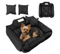 Cuccia per Cani Divanetto per Cani 75x65 cm Nero GreenBlue