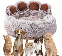 Cuccia per Cani e Gatti a Forma di Zampa Calda e Accogliente Cuccia per Animali