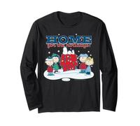 Cuccia per Cani Peanuts Xmas Snoopy Charlie Sally Lucy Holiday Fun Maglia a Manica