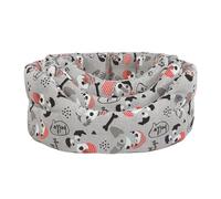 Cuccia per cani Trono ovale Eco Nasonero Cagnolini - 46 x 32 cm - Cucce per cani - 1° ORDINE? scegli lo sconto BZR5 / BZR20 + 200 punti fedeltà