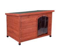 Cuccia per cani Woody con tetto piano - L 115 x P 76 x H 80 cm