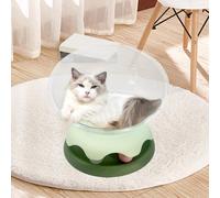 Cuccia per Gatti con Capsula Spaziale, Gattino Addormentato per La Pulizia,