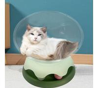 Cuccia per Gatti con Capsula Spaziale, Gattino Addormentato per La Pulizia,
