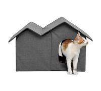 Cuccia per Gatti, Cuccia Pieghevole per Animali Domestici con Finestra, Comoda Cuccia per Gatti, Condominio Rifugio per Animali Domestici per Interni Ed Esterni, Cani, Gatti (2#)