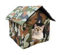 Cuccia per gatti da esterno - Cuccia per animali domestici resistente all'inverno, cuccia per animali a prova di umidità | calda grotta per cani, cuccia lavabile per cani di taglia piccola, media e gr