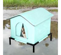 Cuccia per gatti da esterno, isolata, calda e antivento, per animali