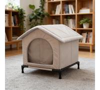 Cuccia per gatti da esterno isolata con base rialzata per giardino