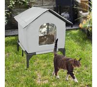 Cuccia per gatti da esterno isolata, rifugio per gatti randagi il giardino