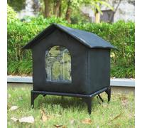 Cuccia per gatti da esterno isolata, rifugio per gatti randagi il giardino