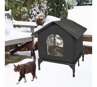 Cuccia per gatti da esterno isolata, rifugio per gatti randagi il giardino