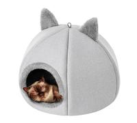 Cuccia per gatti da interno, tana per gatti, tenda per gatti con cuscino rimo...