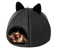 Cuccia per gatti da interno, tana per gatti, tenda per gatti con cuscino rimo...